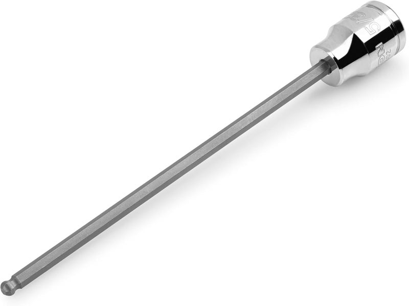 Tekton 3/8 Inch Drive x 5/32 Inch Long Ball End Hex Bit Socket | SHB12802 - Image 1